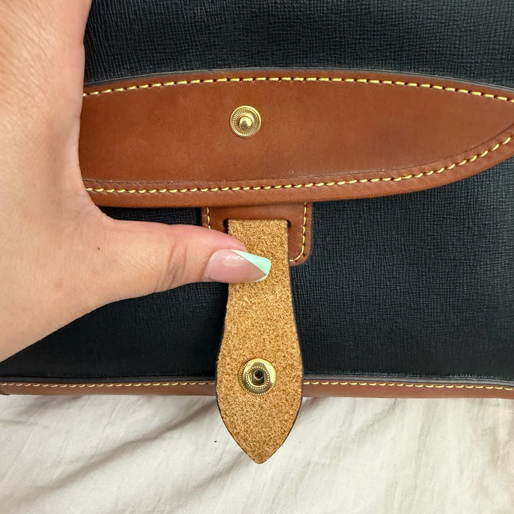 Dooney & Bourke Black and Brown leather - Picture 6 of 14